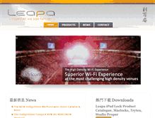 Tablet Screenshot of leapa.net